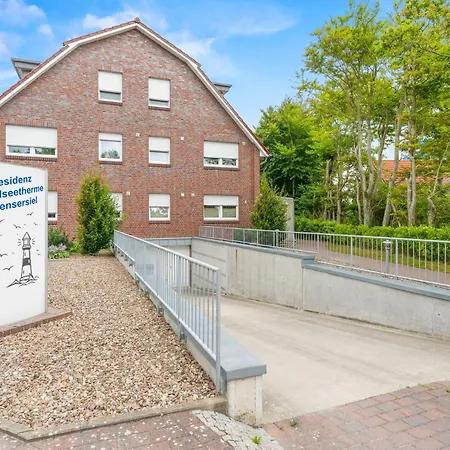 Blick Uebern Deich Apartman Bensersiel